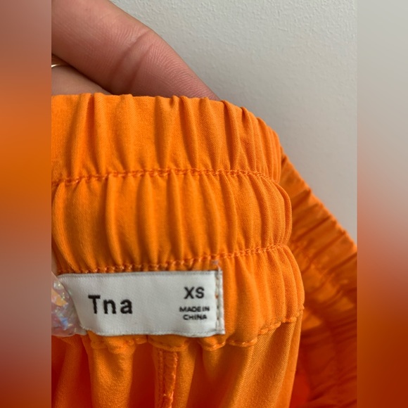 ARITZIA TNA Parachute Pants in Orange, XS - Picture 6 of 8